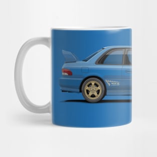 Impreza WRX Coupe (GC8F) Blue Mug